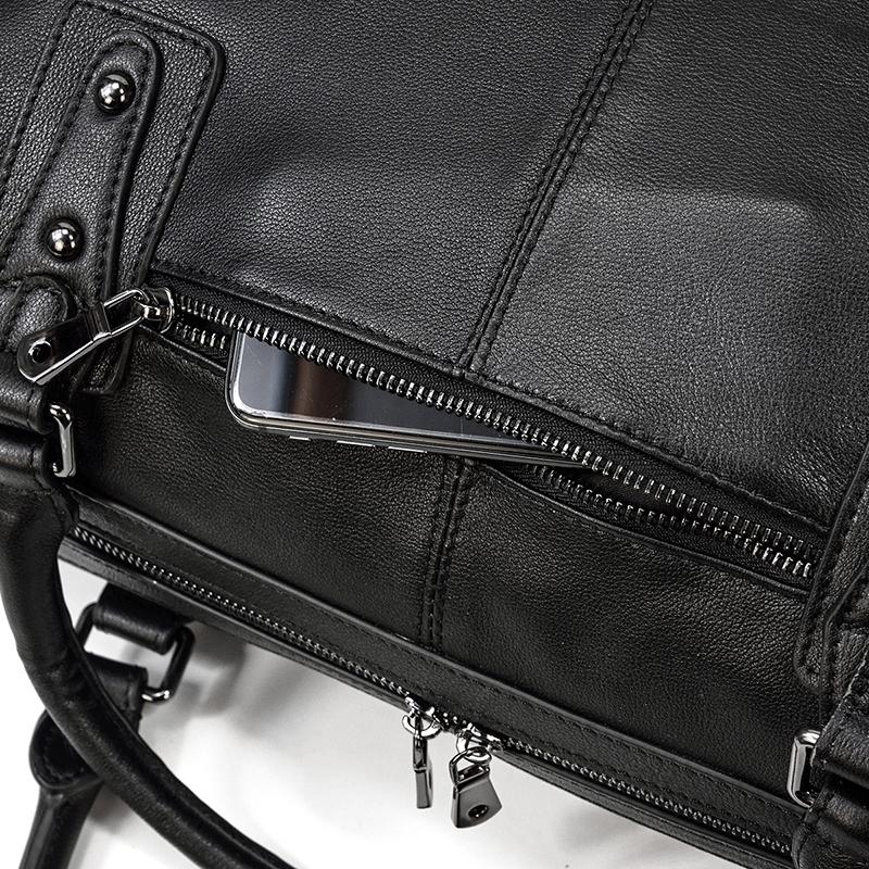 Justin - Soft Cowhide Leather Travel Bag