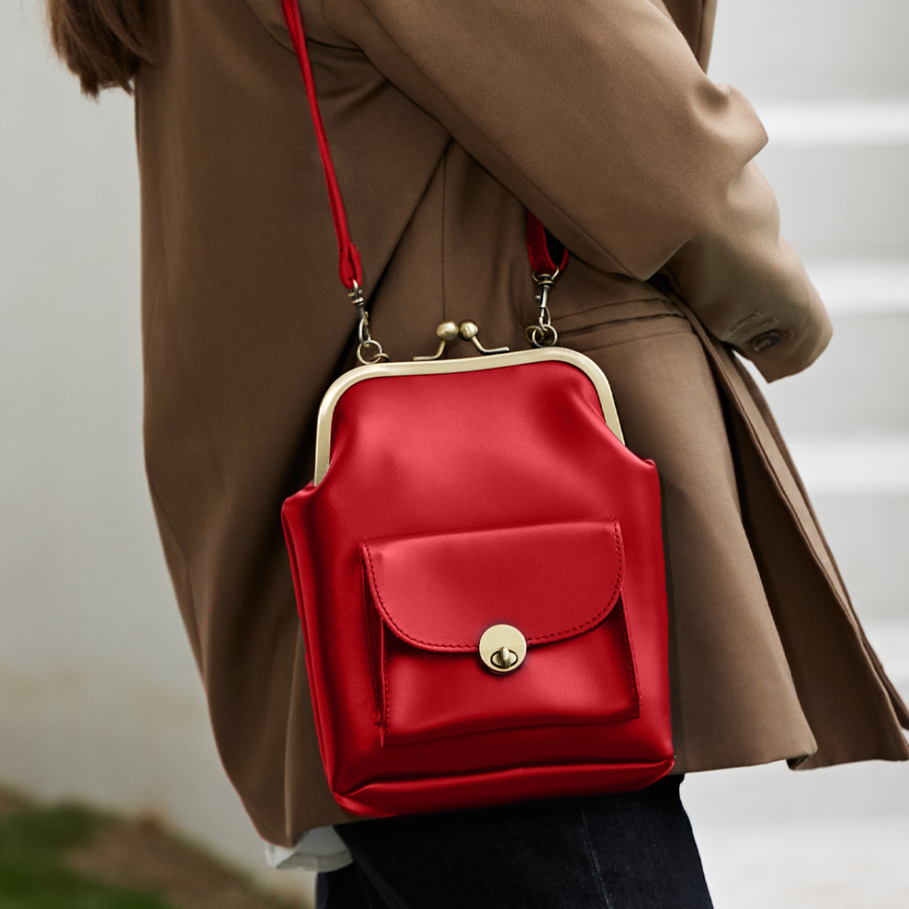 Vintage Kiss-Lock Bag - Clara's Retro Chic Essential (BUY 1 GET 1 FREE)