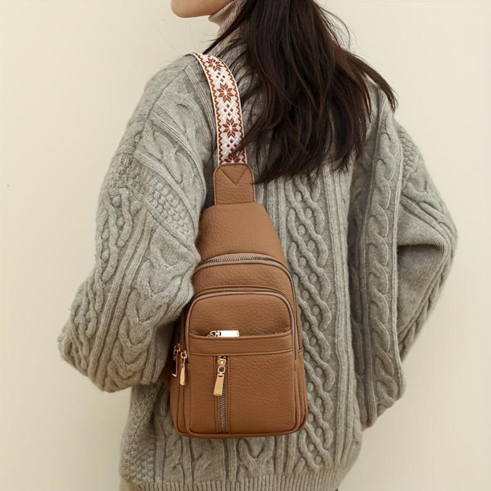 Hazel Vintage Chest Crossbody Bag (BUY 1 GET 1 FREE)